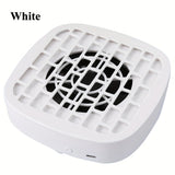 Aspiradora Mini USB para Manos y Uñas - Herramienta Compacta Sin Cable, Portátil para Viajes y Hogar, Diseño Moderno y Duradero en Plástico, Funciona sin Batería, Ideal para Cuidado Personal