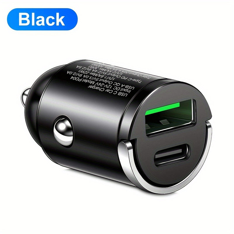 Un cargador de teléfono para coche de carga rápida con USB y tipo C, que incluye tipo C QC3.0 a 100W, es una elección ideal de regalo para 11 días festivos diferentes.