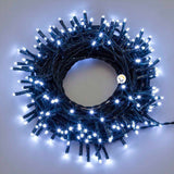 Extensión Luz LED Lineal 200 Luces 14m Cable Verde Blanco 1451