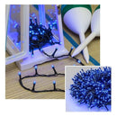 Extensión Luz LED Lineal 200 Luces 14m Cable Verde Azul 1453