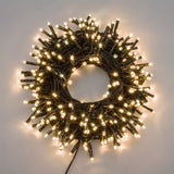 Extensión Luz LED Lineal 200 Luces 14m Cable Verde Cálido 1450