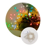 Luz Micro LED Ramal Alambre 3m Extension 248 Luces Navidad 1573