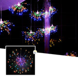 Luces Micro Led Fuegos Artificiales 3 Metros Navidad 1582