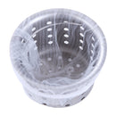 100 bolsas de malla para filtro de fregadero de cocina desechables para recoger restos de comida - Plástico duradero, fácil de usar para un eficiente desecho de residuos, ideal para verduras y frutas, desecho de residuos de cocina | Bolsas de plástico du