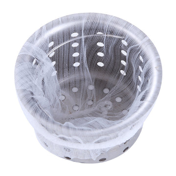 100 bolsas de malla para filtro de fregadero de cocina desechables para recoger restos de comida - Plástico duradero, fácil de usar para un eficiente desecho de residuos, ideal para verduras y frutas, desecho de residuos de cocina | Bolsas de plástico du