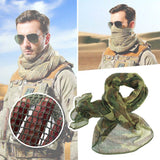 Bufanda Táctica Malla Camuflada Shemag Red Militar Camping RF 354