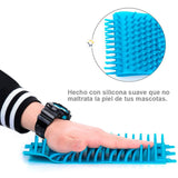 Limpiador Pequeño Patas Perro Cepillo Limpieza Portátil Mascotas 490-68