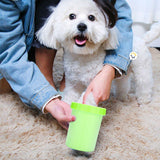 Limpiador Grande Patas Perro Cepillo Limpieza Portátil Mascotas BS-72