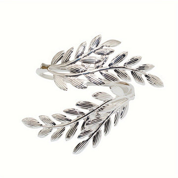 6 Piezas, Anillo De Servilleta Con Forma De Trigo, Decoraciones De Bodas, Ceremonias, Hebillas De Anillos De Servilleta Para Decoraciones De Mesa, Bodas, Cenas, Decoración De Fiestas