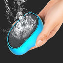 Lima de pie electrodepositada mate para eliminación de piel muerta Beige claro, masaje de pies, talón, piedra de pedicura de pies