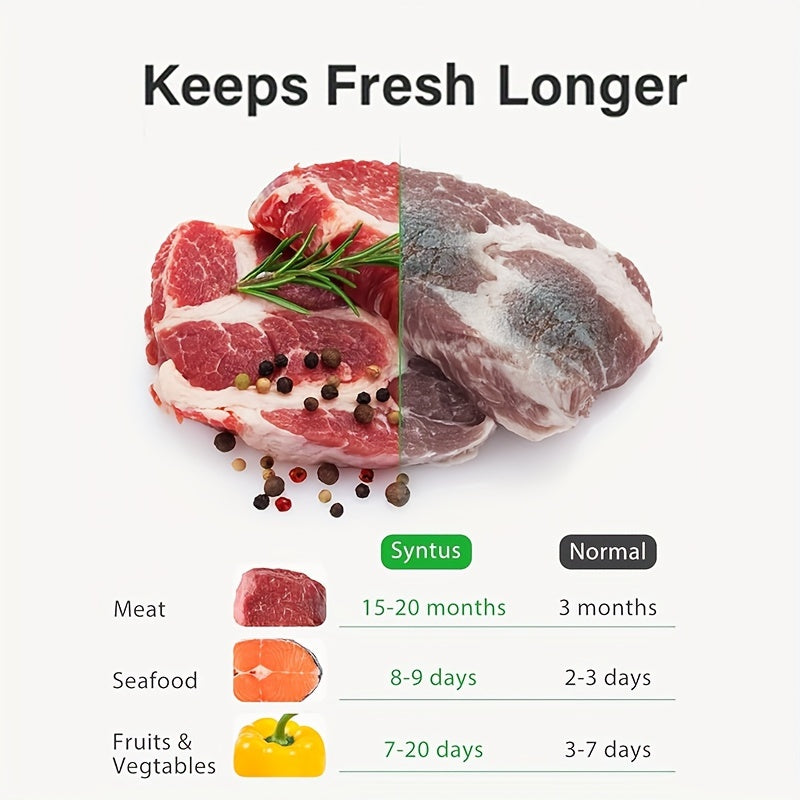 Bolsas de sellado al vacío Agashe Paquete de 3 - Material PE+PA sin BPA, Tamaños diversos para uso en la cocina doméstica - Bolsas de sellado duraderas de un solo uso para una frescura prolongada, Ideales para congelar, Sous Vide y preparación de comidas