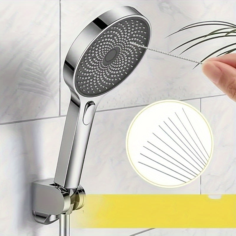 Kit de limpieza de cabeza de ducha de acero inoxidable: 10/30pcs agujas de limpieza de tamaños múltiples para una limpieza y desincrustación fáciles - Adecuado para uso doméstico y al aire libre
