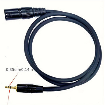 Cable de Audio Composito TRRS a RCA Hecho a Mano 3.5mm - Blindaje Cat5e Ethernet Duradero, Conectores Softdisk, Reutilizable y Reparable para Cine en Casa, Consolas de Juegos, Smartphones