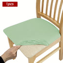 Juego de 1, 4 o 6 fundas elásticas para cojines de silla, ideales para salas, taburetes y decoración del hogar