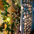 Luz Micro Led X60 Luces Hojas Extensión 280 cm XWD45