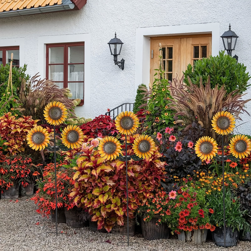 1 pieza Luz de Jardín Solárea Giratoria con Tres Cabezas y Dinámica al Viento, Inserción en el Suelo para Exteriores, Luminosa e Impermeable, Alta Brillo, Blanco Cálido LED Adecuada para Decoración de Ambiente en Jardines, Patios y Césped