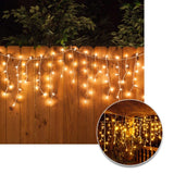 Cortina LED Intercalada 6 Metros 200 LED Navidad Cálida 200LEDCC4