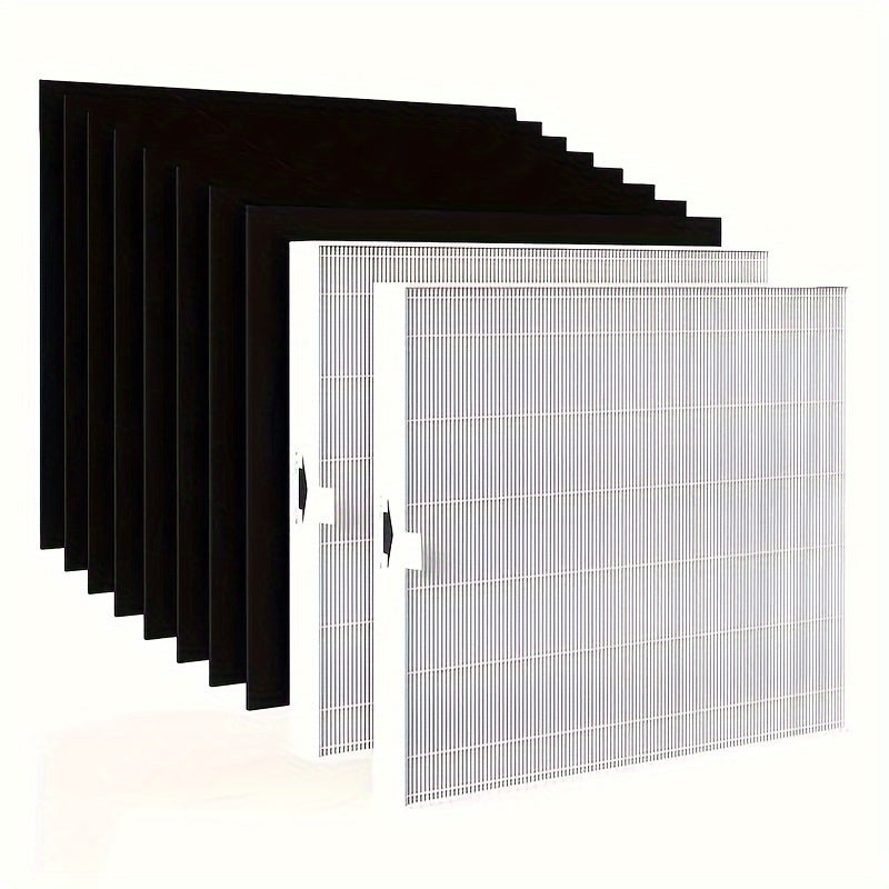 Filtros de purificador de aire Compatible con Coway Airmega AP-1512HH y 200M: tamaños de 37,3" x 14,7" y 38" x 15" - Material de PC