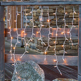 Cortina LED Intercalada 3 Metros 100 LED Decoración Navidad Cálida 100LEDCC4