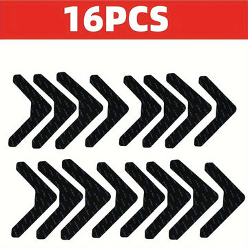 4/8/16/24pcs Pegatinas para Alfombras de Alta Calidad Antideslizantes y Anti-taladro Adecuadas para Salón, Comedor y Baño, Evitan que las Alfombras se Muevan y se Enrollen los Bordes
