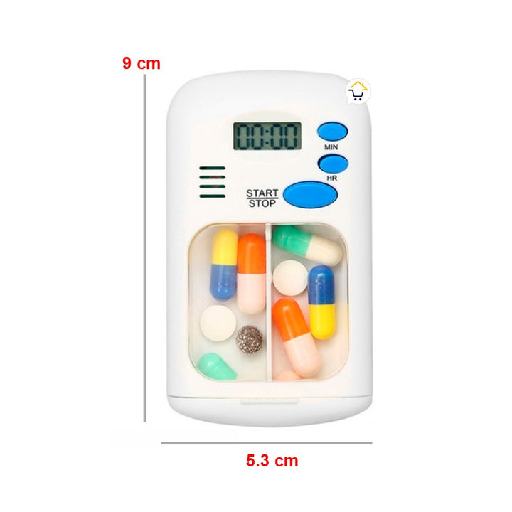 Mini Pastillero Alarma Recordatorio Medicina 538