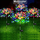 Luces Solares para Jardín de 1 Pieza - 8 Modos, Ilumina tu Jardín con Luces de Fuegos Artificiales Solares - ¡Luzes LED Exteriores DIY de 60/150/200/240! Iluminación Decorativa Exterior IP54