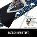 Accesorio de Planchado Decorativo 2D, Funda para Tabla de Planchar con Diseño de Gatos y Borde Elástico - Tamaño Estándar, Ideal para el Hogar o Regalo para Amantes del Artesanato, Accesorios para Lavandería, 1 Unidad (Tabla no Incluida), 2D Plano