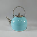 Tetera de acero inoxidable Luxgrace, diseño elegante para Navidad, Día del Padre, Día de la Madre - Vajilla duradera, tetera navideña