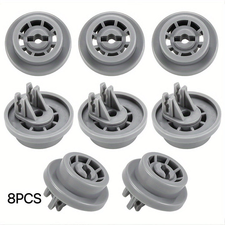 Kit de Repuesto de Rueda Inferior para Lavavajillas de 8 Piezas - Compatible con Samsung, Mecanismo de Deslizamiento Suave, Mejora la Estabilidad y Eficiencia, Piezas OEM 2002711, AP4342187, PS4222532, Accesorio para Electrodomésticos de Cocina|Diseño Mo