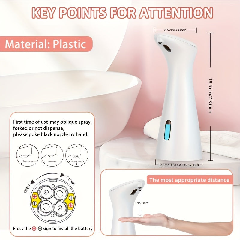 Dispensador de Jabón Eléctrico con Detección, Impermeable Automático, Máquina de Jabón con Sensores para Gel de Ducha y Champú, Lavado Automático de Teléfono con Sensor Infrarrojo, Accesorios de Baño, Suministros para el Hogar