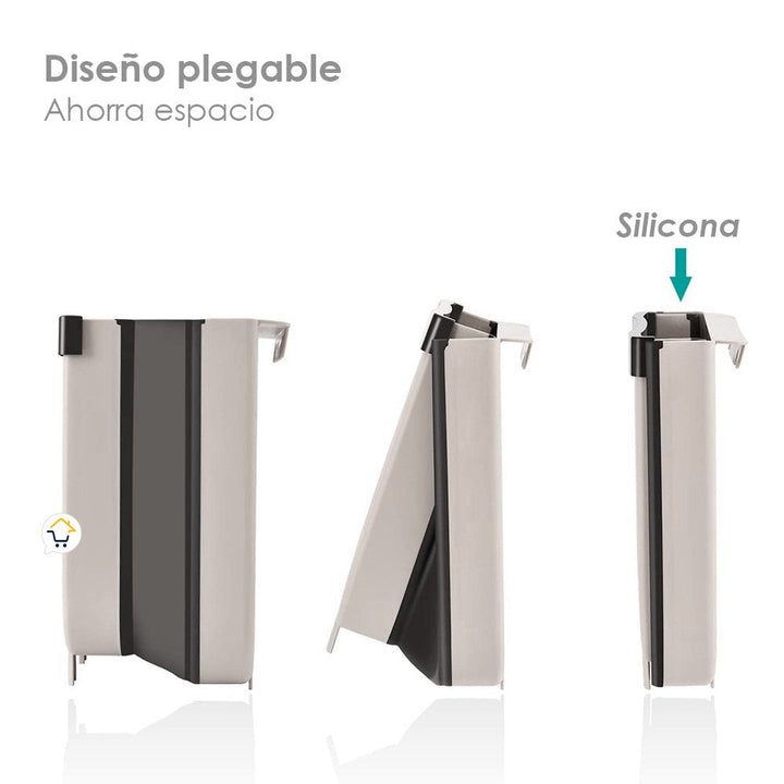 Basurero Cocina Colgante Plegable Papelera Multiusos 04301