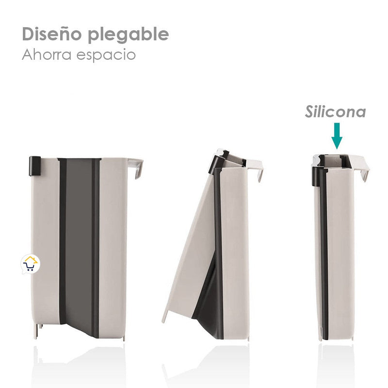 Basurero Cocina Colgante Plegable Papelera Multiusos 04301