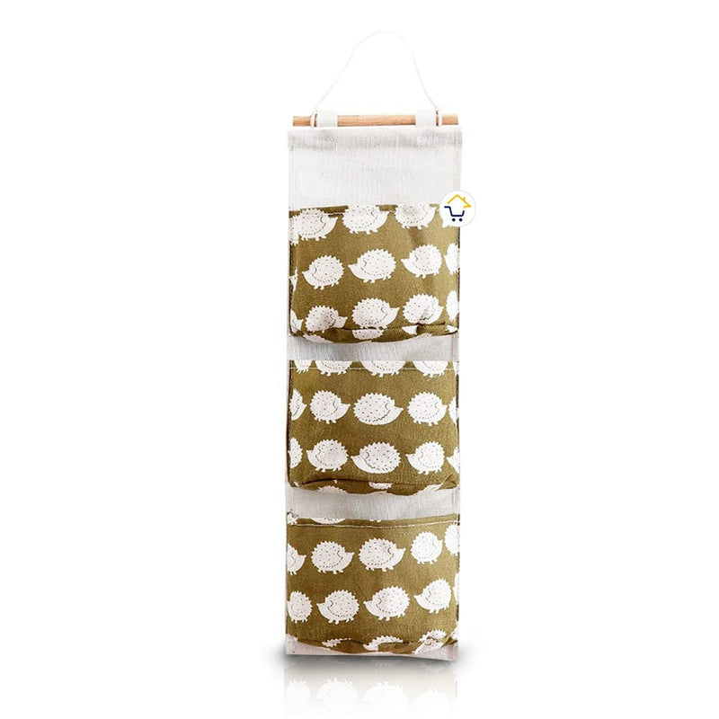 Bolsa Organizadora Colgante 3 Bolsillos Multiusos MD303