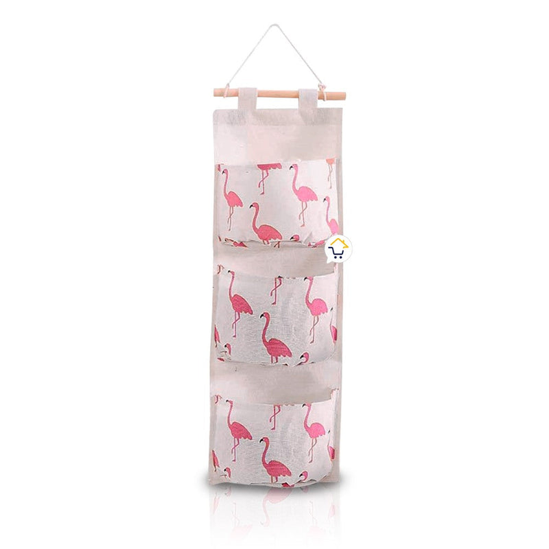 Bolsa Organizadora Colgante 3 Bolsillos Multiusos MD303