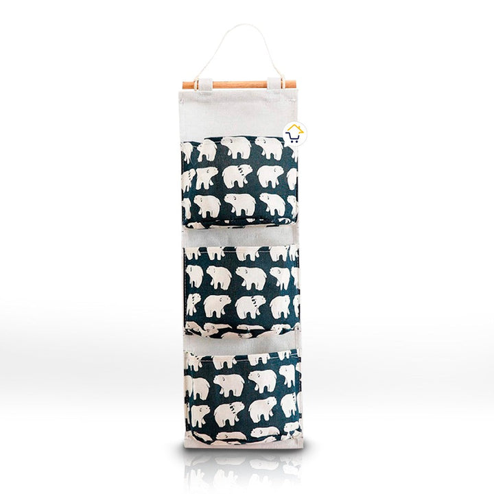 Bolsa Organizadora Colgante 3 Bolsillos Multiusos MD303