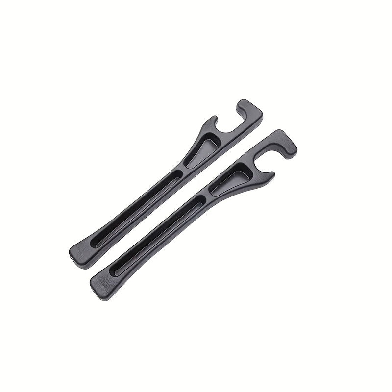 Pack de 2 Rellenos para Espacios del Asiento del Coche - Protectores Anticaída, Diseño Ergonómico en Plástico Duradero, Fácil Instalación para Autos Camiones y SUVs, Organizador de Consola Central y Espacio entre Asientos, Caja de Almacenamiento de Resid
