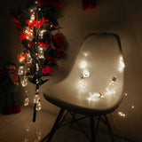 Cortina Micro LED 3 X 1 M Botellas 12 Tiras 192 Luces Blanco 1612