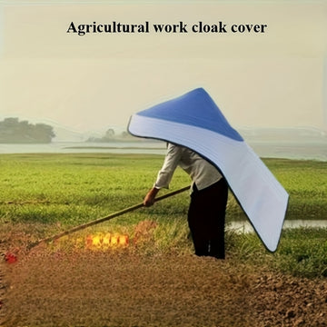 Sombrero de sol unisex con ala ancha y protección solar UPF, espalda de malla transpirable y frente sólida, correa ajustable para el mentón, estilo callejero para actividades al aire libre, agricultura, pesca, senderismo, protección solar, sombrero versá