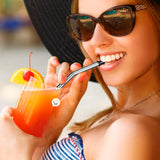 Pitillo Reutilizable Acero Inoxidable Plegable Ecológico JK040