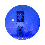 Luz Cascada 4X2 Metros 320 LED Luces Navidad AZUL 320LEDA1