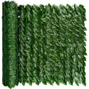1 Rollo de Vidrio Artificial de Hiedra - Panel de Pared de Verde Falso para Jardín al Aire Libre, Decoración del Hogar y la Habitación | Perfecto para Navidad y Espacios Estéticos, Material Plástico Duradero, No se Necesita Electricidad, Pantalla de Priv