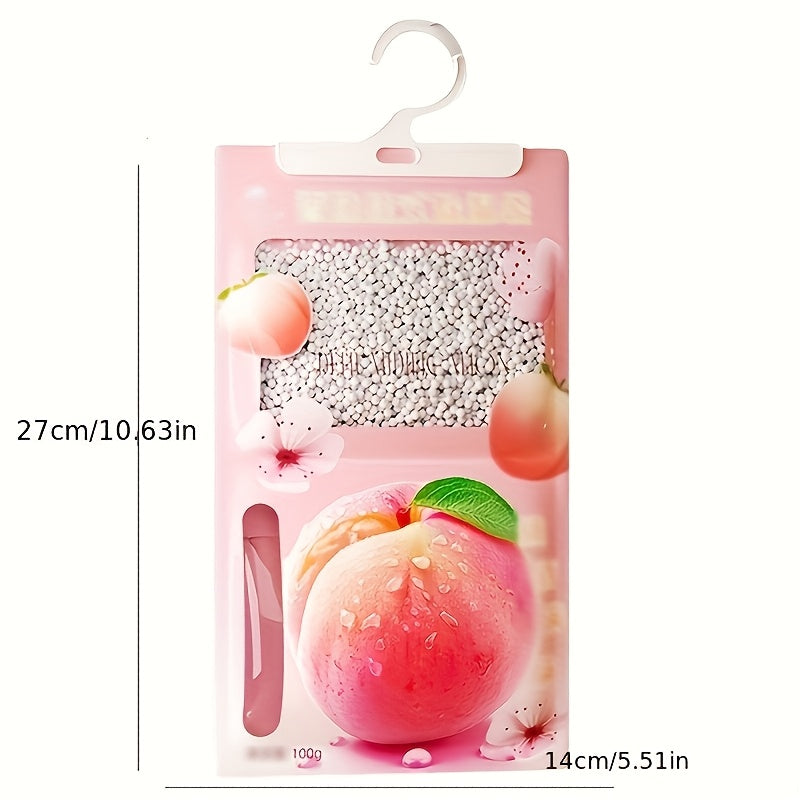 Bolsas absorbentes de humedad sabor durazno, 4/6/10 unidades, ideales para dormitorio, sala, cocina, baño, residencias estudiantiles, bodegas, etc., colgantes para interiores