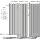 4 cortinas para exteriores, porches, balcones y gazebos, diseño con bolsillo para varilla, fáciles de colgar, transpirables y ligeras