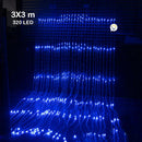 Luces Cascada 3X3 Metros 320 LED Navidad Interior Exterior 3X3-320L