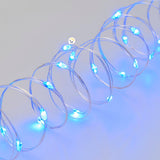 Extensión Micro LED Lineal 20 m 200 Luces Navidad Azul 1552