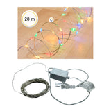 Extensión Micro LED Lineal 20 m 200 Luces Navidad Multicolor 1553