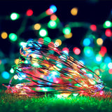 Extensión Micro LED Lineal 20 m 200 Luces Navidad Multicolor 1553