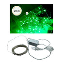 Extensión Micro LED Lineal 20 m 200 Luces Navidad Verde 1554