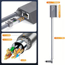 Adaptador Ethernet Starlink Gen 2, 1200 Mbps - Adaptador de red Gigabit RJ45 con alimentación USB, compatible con SmartThings y Alexa, conexión Plug & Play para enrutador externo Starlink V2 y V1, accesorio tecnológico moderno, conexión de alta velocidad