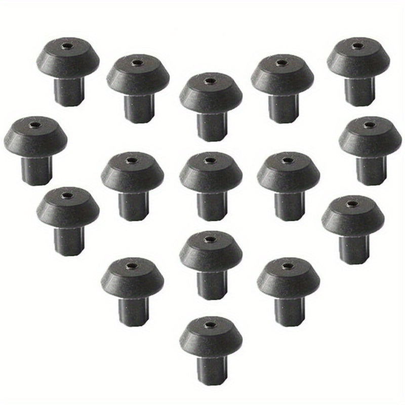 16 piezas, piso de parrilla de quemador de estufa de gas, compatible con estufa de gas, piso de quemador de estufa de gas, pies de goma para repuestos de estufa de gas WB02T10461